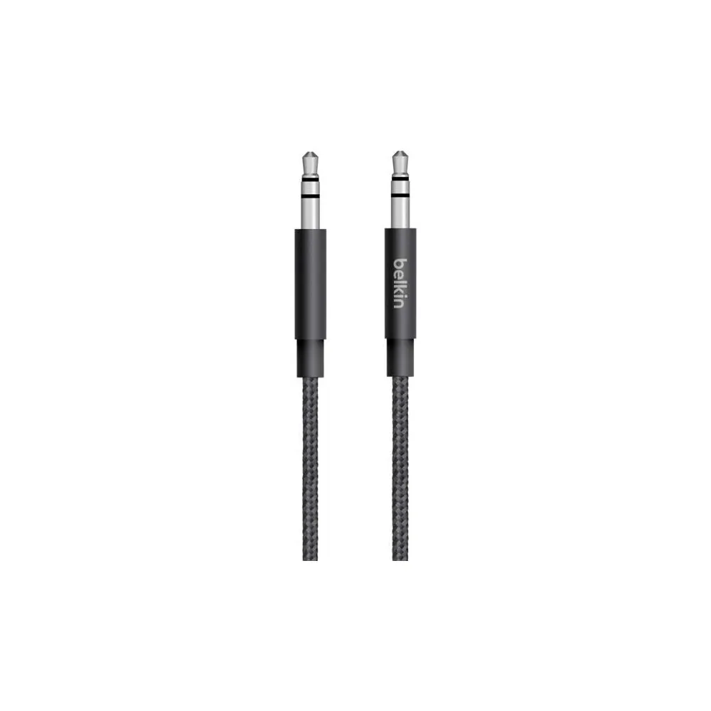 Kabel audio-stereo Belkin Mini Jack 3,5 mm M/M AV10164BT04-BLK, 1,2 m, Czarny | Sklep ITnes.pl, IT for BUSINESS