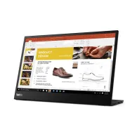 Monitor Lenovo ThinkVision M14 61DDUAT6EU, 14", 1920x1080 (FHD), 60Hz, IPS, 6 ms, USB-C, Czarny | Sklep ITnes.pl, IT for BUSINES