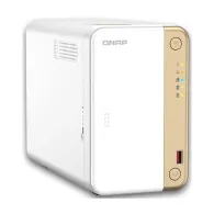 Serwer NAS QNAP Tower TS-262-ZNHJ, Tower, Intel Celeron N4505, 4GB RAM, 12TB, 1TB cache, 2 wnęki, 2 x M.2, 3 lata Carry-in | Sklep ITnes.pl, IT for BUSINESS