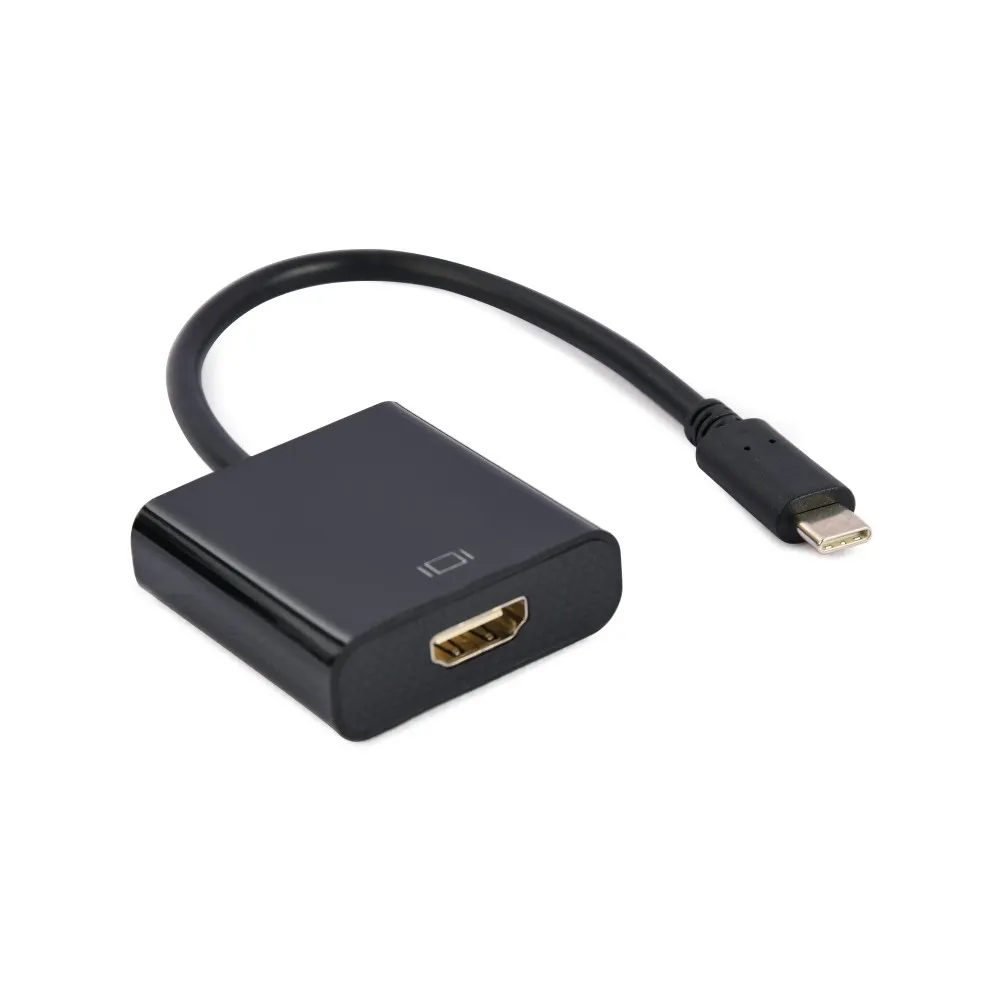 Adapter Gembird USB-C 3.2 Gen 1 do HDMI A-CM-HDMIF-03, 15 cm, 4K 30 Hz, Czarny | Sklep ITnes.pl, IT for BUSINESS Adapter Gembird USB-C 3.2 Gen 1 do HDMI A-CM-HDMIF-03, 15 cm, 4K 30 Hz, Czarny | Sklep ITnes.pl, IT for BUSINESS