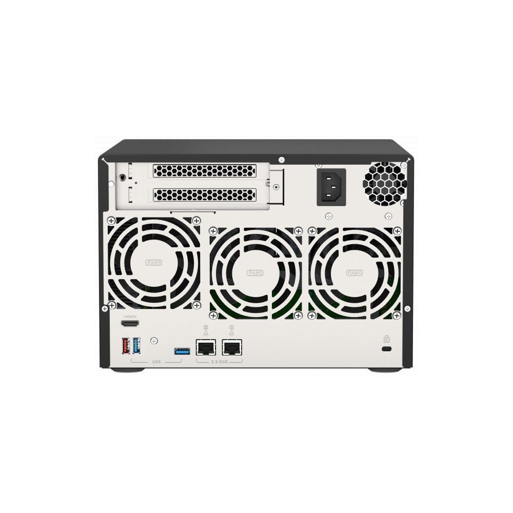 Serwer NAS QNAP Tower TVS-675-36D - Tower/ZhaoXin KX-U6580/16 GB RAM/12 TB/6 wnęk/hot-swap/3 lata Door-to-Door - zdjęcie