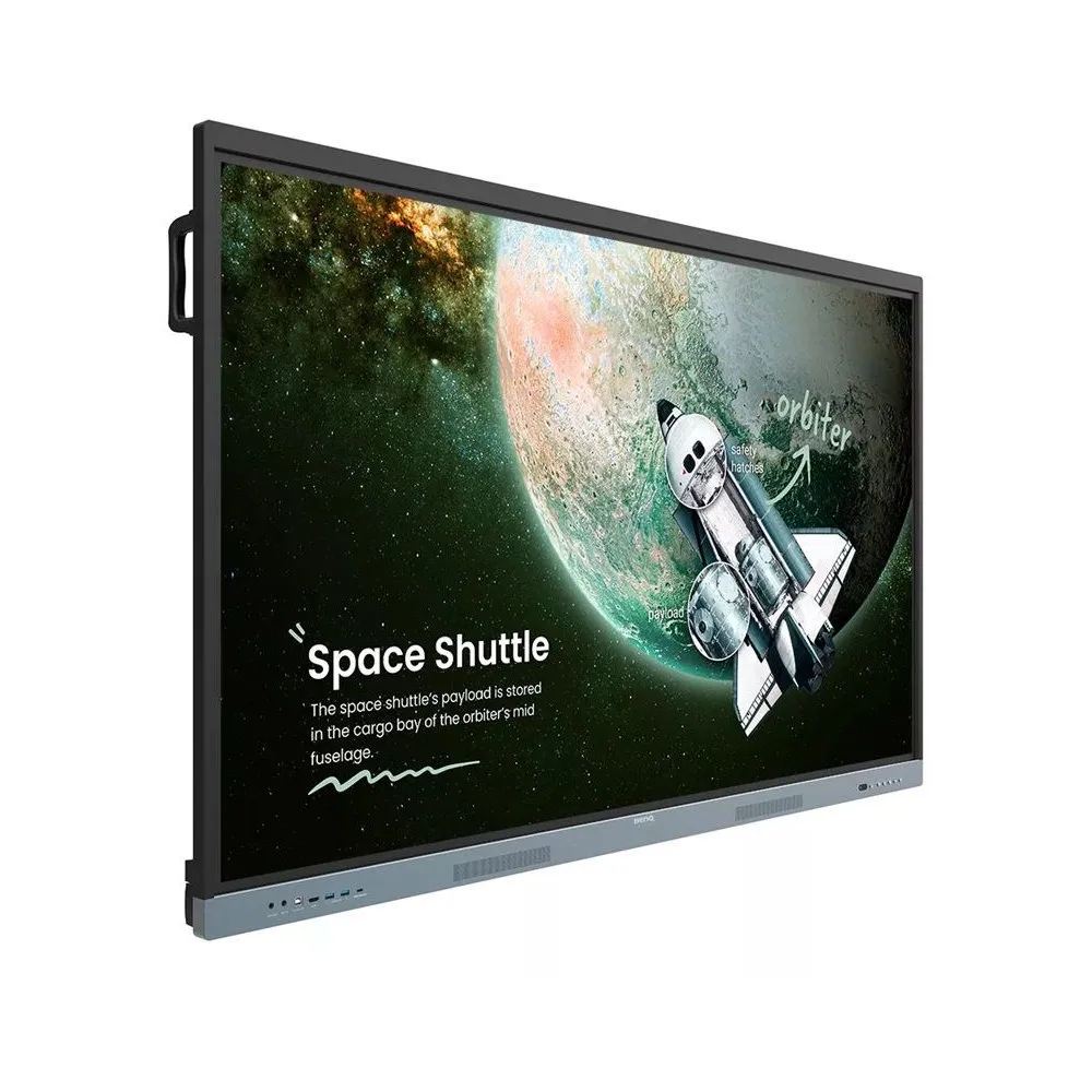 Monitor Benq Board Essential RE8604 9H.F9GTK.DE4 - 86"/3840x2160 (4K)/IPS/8 ms/dotykowy/USB-C/Czarny