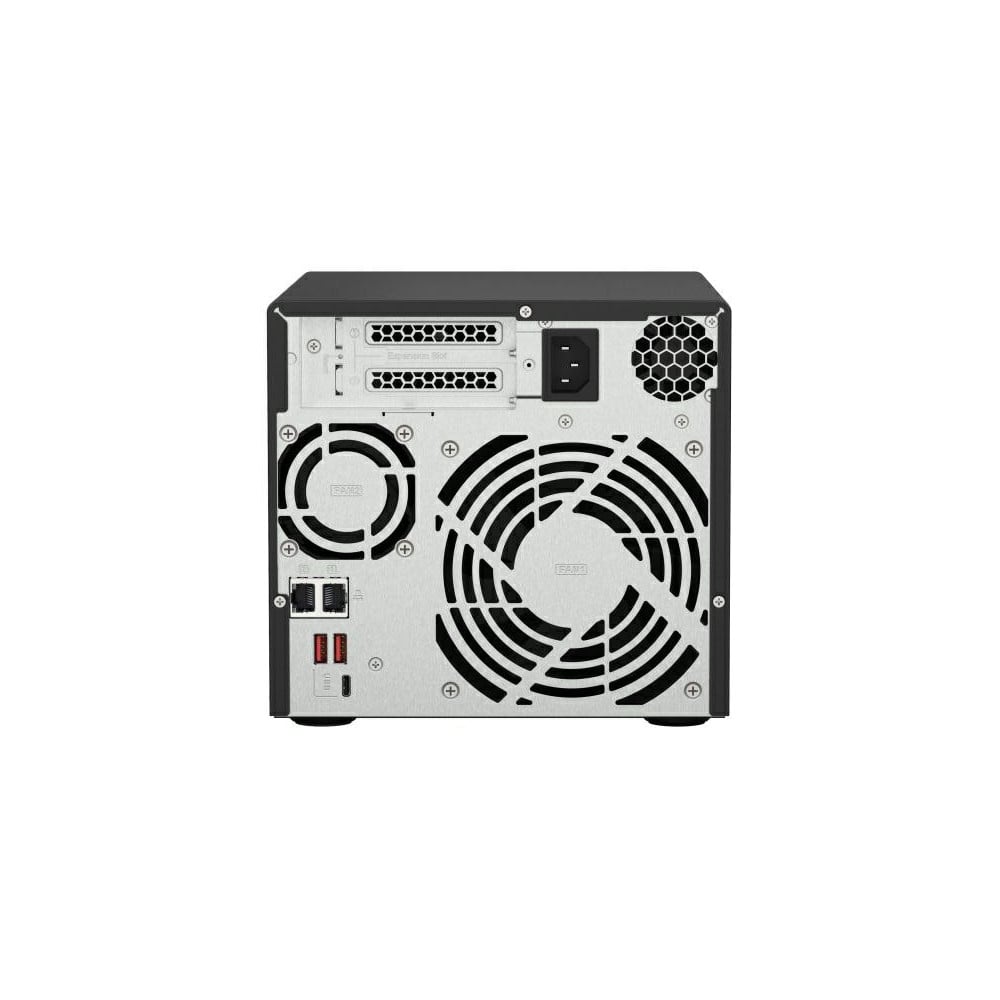 Serwer NAS QNAP Tower TS-473A-6EIK - Tower/AMD Ryzen V1500B/32 GB RAM/9 TB/4 wnęki/2 x M.2/hot-swap/3 lata Door-to-Door - zdjęcie