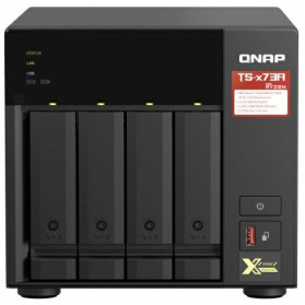 Serwer NAS QNAP Tower TS-473A-64G - Tower, AMD Ryzen Embedded V1500B, 64 GB RAM, 18 TB, 4 wnęki, hot-swap, 3 lata Door-to-Door - zdjęcie 2