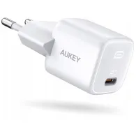Ładowarka sieciowa AUKEY Omnia Mini USB-C 20W PA-F5 OEM WHITE - 1xUSB-C, Power Delivery 20W, Biała