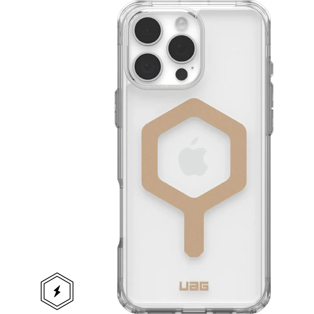 Etui ochronne na smartfon UAG Plyo Magsafe do iPhone 16 Pro Max z MagSafe 114481114381, Złote, Przezroczyste | Sklep ITnes.pl, I