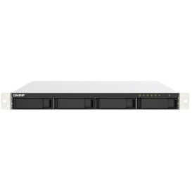 Serwer NAS QNAP Rack TS-453DU-ZQX - Rack (1U)/Intel Celeron J4125/8 GB RAM/9 TB/4 wnęki/hot-swap/3 lata Carry-in