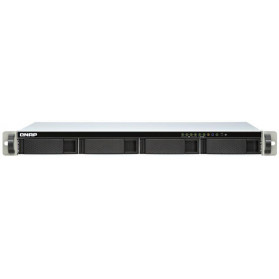Serwer NAS QNAP Rack TS-451DEU-41K - Rack (1U), Intel Celeron J4025, 2 GB RAM, 9 TB, 4 wnęki, hot-swap, 3 lata Door-to-Door - zdjęcie 2