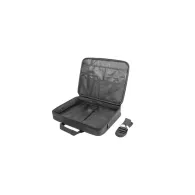 Torba na laptopa Natec Doberman 15,6" NTO-0768, Czarna | Sklep ITnes.pl, IT for BUSINESS
