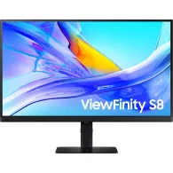Monitor Samsung ViewFinity S8 S80UD LS27D800UAUXEN, 27", 3840x2160 (4K), 60Hz, IPS, HDR, 5 ms, pivot, USB-C, Czarny | Sklep ITne
