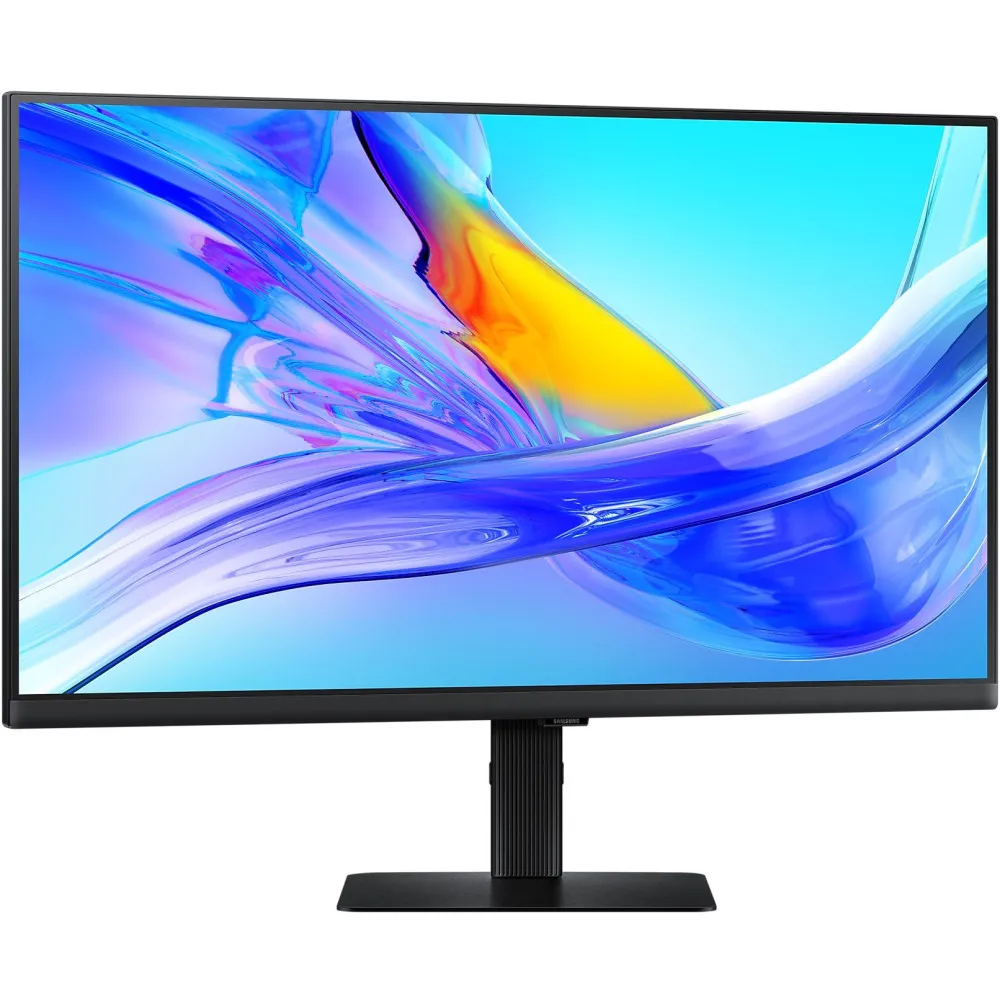 Monitor Samsung ViewFinity S8 S80UD LS27D800UAUXEN - 27"/3840x2160 (4K)/60Hz/IPS/HDR/5 ms/pivot/USB-C/Czarny - zdjęcie