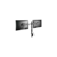 Uchwyt biurkowy na monitory Maclean 17-32" MC-884 - 2 monitory, Czarny | Sklep ITnes.pl - IT for BUSINESS