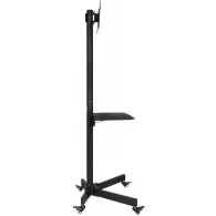 Stojak podłogowy na monitor Techly LCD/LED/Plazma 19-37" 100723 - 1 półka/20 kg/Czarny | Sklep ITnes.pl - IT for BUSINESS