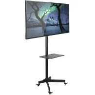 Stojak podłogowy na monitor Techly LCD/LED/Plazma 19-37" 100723 - 1 półka/20 kg/Czarny | Sklep ITnes.pl - IT for BUSINESS