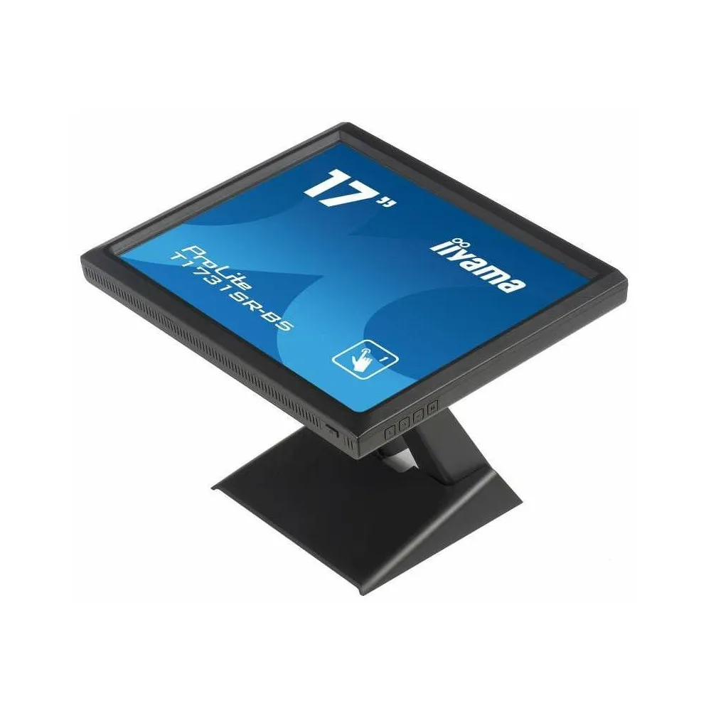 Monitor iiyama ProLite TouchScreen T1731SR-B5 - 17"/1280x1024 (SXGA)/75Hz/5:4/TN/5 ms/dotykowy/Czarny - zdjęcie
