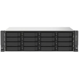 Serwer NAS QNAP Rack TS-1673AU-RP-IHTK - Rack (3U)/AMD Ryzen V1500B/32 GB RAM/64 TB/16 wnęk/hot-swap/3 lata Carry-in