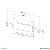 Podstawka pod laptopa Neomounts by Newstar 11,6"-17,3" ADS20-425BL1, Czarna | Sklep ITnes.pl, IT for BUSINESS