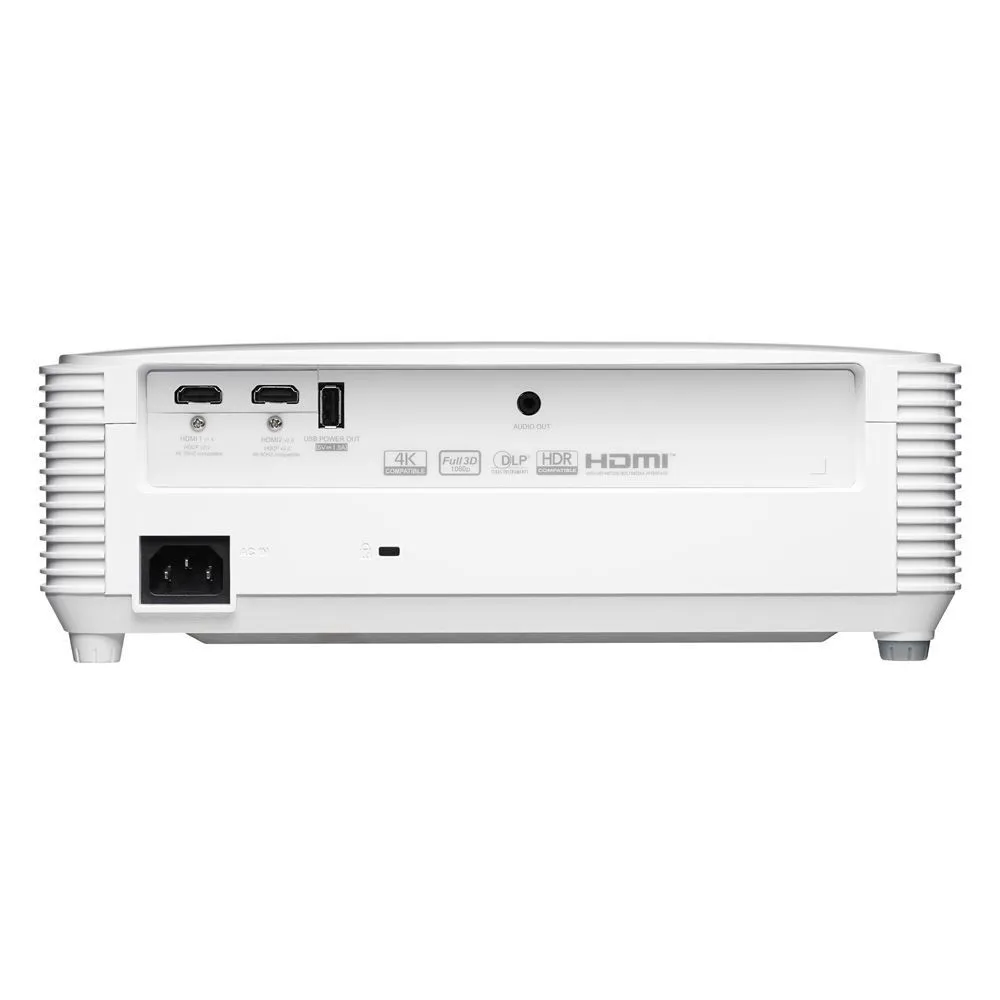 Projektor Optoma ZW340e E9PD7KK11EZ2 - WXGA 1280x800, 3600 lumentów, Laser Projector, Biały - zdjęcie