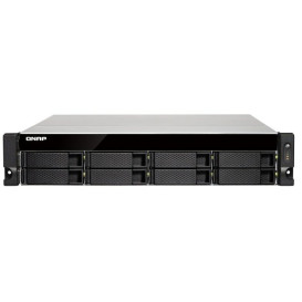 Serwer NAS QNAP Rack TS-863XU-RP-ZU - Rack (2U)/AMD G-Series GX-420MC/8 GB RAM/36 TB/8 wnęk/hot-swap/3 lata Carry-in