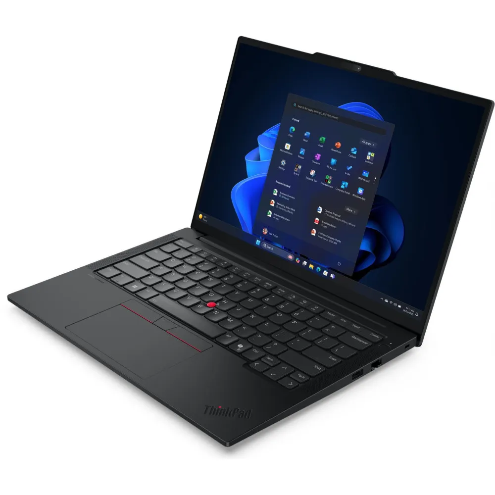 Laptop Lenovo ThinkPad E14 Gen 7 Intel 21U2001VPB - Core Ultra 7 258V/14" WUXGA IPS/RAM 32GB/SSD 512GB/Windows 11 Pro/3 lata OS - zdjęcie
