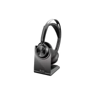 Słuchawki bezprzewodowe nauszne Poly Voyager Focus 2-M Microsoft Teams Certified with charge stand Headset 77Y90AA