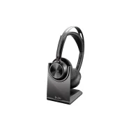 Słuchawki bezprzewodowe nauszne Poly Voyager Focus 2-M Microsoft Teams Certified with charge stand Headset 77Y90AA