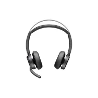 Słuchawki bezprzewodowe nauszne Poly Voyager Focus 2-M Microsoft Teams Certified with charge stand Headset 77Y90AA