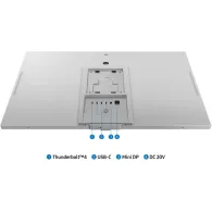 Monitor Samsung ViewFinity S9 S90PC LS27C902PAUXDU, 27", 5120x2880 (5K), 60Hz, IPS, HDR, 5 ms, pivot, kamera, USB-C, Srebrny | S