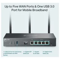 Router Wi-Fi TP-Link ER706W, standard Wi-Fi 6, OMADA SDN | Sklep ITnes.pl, IT for BUSINESS