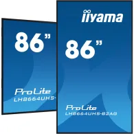 Monitor iiyama ProLite LH8664UHS-B2AG, 85,6", 3840x2160 (4K), IPS, 8 ms, Czarny | Sklep ITnes.pl, IT for BUSINESS