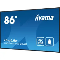 Monitor iiyama ProLite LH8664UHS-B2AG, 85,6", 3840x2160 (4K), IPS, 8 ms, Czarny | Sklep ITnes.pl, IT for BUSINESS
