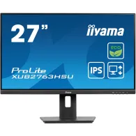 Monitor iiyama ProLite XUB2763HSU-B1, 27", 1920x1080 (FHD), 100Hz, IPS, 3,000 ms, pivot, Czarny | Sklep ITnes.pl, IT for BUSINES