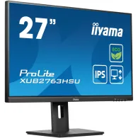Monitor iiyama ProLite XUB2763HSU-B1, 27", 1920x1080 (FHD), 100Hz, IPS, 3,000 ms, pivot, Czarny | Sklep ITnes.pl, IT for BUSINES
