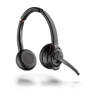 Zestaw słuchawkowy Poly Savi 8220 UC Microsoft Teams Certified DECT 1880-1900 MHz USB-A Headset 8D3F5AA - Czarny