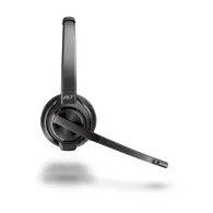 Zestaw słuchawkowy Poly Savi 8220 UC Microsoft Teams Certified DECT 1880-1900 MHz USB-A Headset 8D3F5AA - Czarny