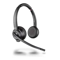 Zestaw słuchawkowy Poly Savi 8220 UC Microsoft Teams Certified DECT 1880-1900 MHz USB-A Headset 8D3F5AA - Czarny