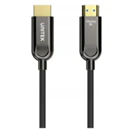 Kabel optyczny Unitek Fiber Optic 8K HDMI 2.1 C11085GY03-3M, 3 m, Czarny | Sklep ITnes.pl, IT for BUSINESS