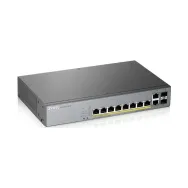 Switch zarządzalny Zyxel GS1350-12HP-EU0101F, Desktop, 10 x LAN 10|100|1000 Mbps, 2 x SFP, POE Long Range 130W | Sklep ITnes.pl,