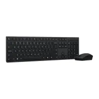 Zestaw bezprzewodowy klawiatury i myszy Lenovo Professional Wireless Rechargeable Combo 4X31R64351 - US, Czarny