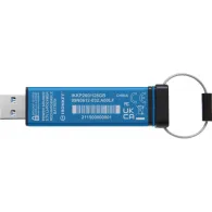 Pendrive Kingston IronKey Keypad 200 128 GB IKKP200/128GB - Niebieski | Sklep ITnes.pl - IT for BUSINESS
