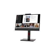 Monitor Lenovo ThinkCentre Tiny-In-One 22 Gen 5 12N8GAT1EU, 21,5", 1920x1080 (FHD), 60Hz, IPS, 6,000 ms, pivot, kamera, Czarny |