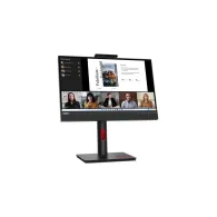 Monitor Lenovo ThinkCentre Tiny-In-One 22 Gen 5 12N8GAT1EU, 21,5", 1920x1080 (FHD), 60Hz, IPS, 6,000 ms, pivot, kamera, Czarny |