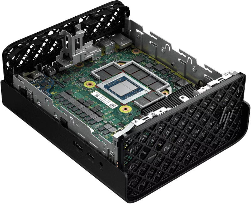 HP Z2 Mini G1a - wnętrze