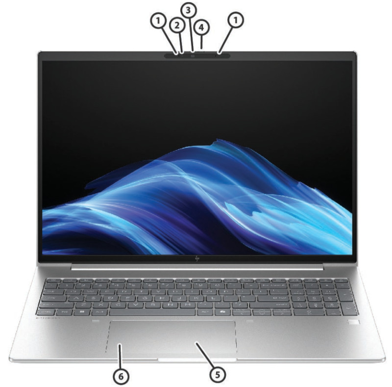 HP EliteBook 6 G1i 16 - wyposażenie