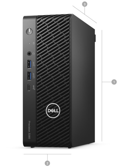 Dell Precision 3280 Compact wymiary