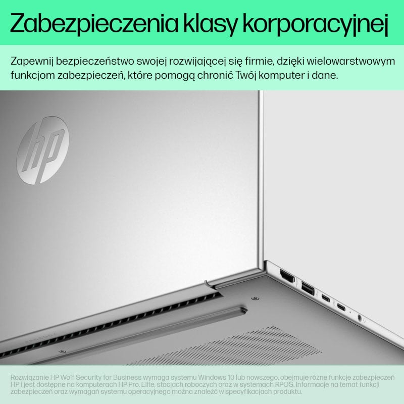 Laptop HP ProBook 440 G11 zabezpieczenia