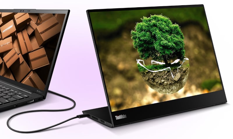 Monitor mobilny Lenovo ThinkVision M14t Gen 2