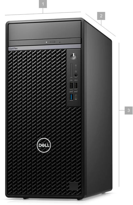 Dell Optiplex 7010 Tower Plus wymiary