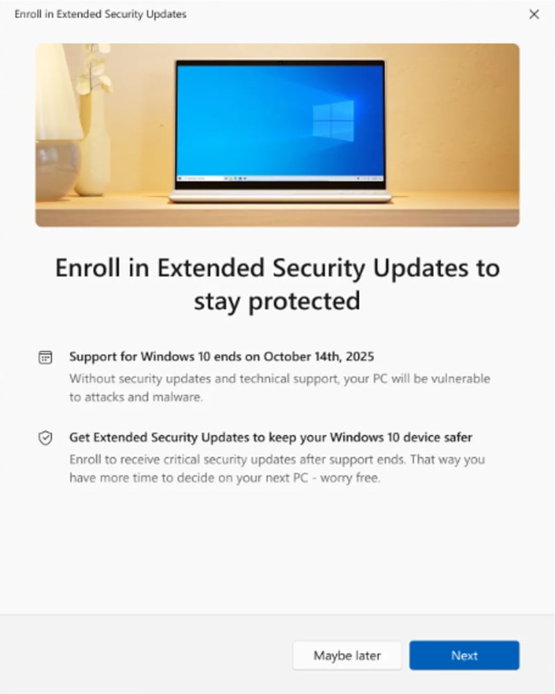 Microsoft ESU