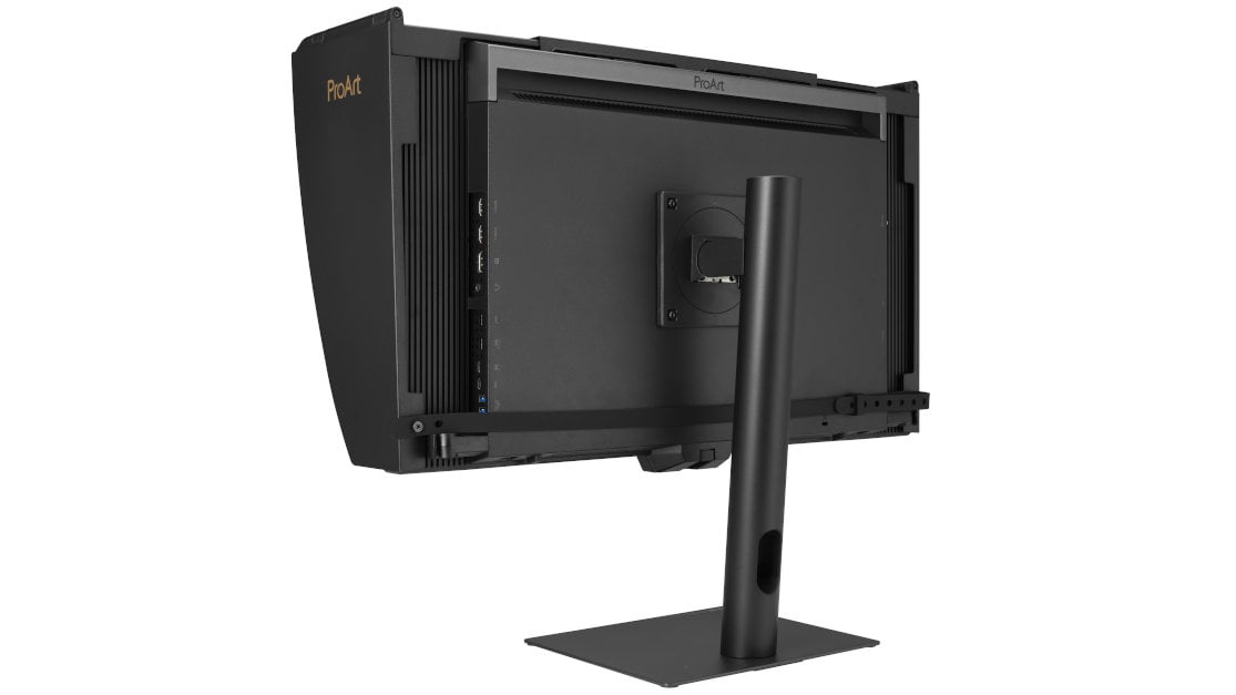 ASUS ProArt Display OLED PA27USD tył ze stopką
